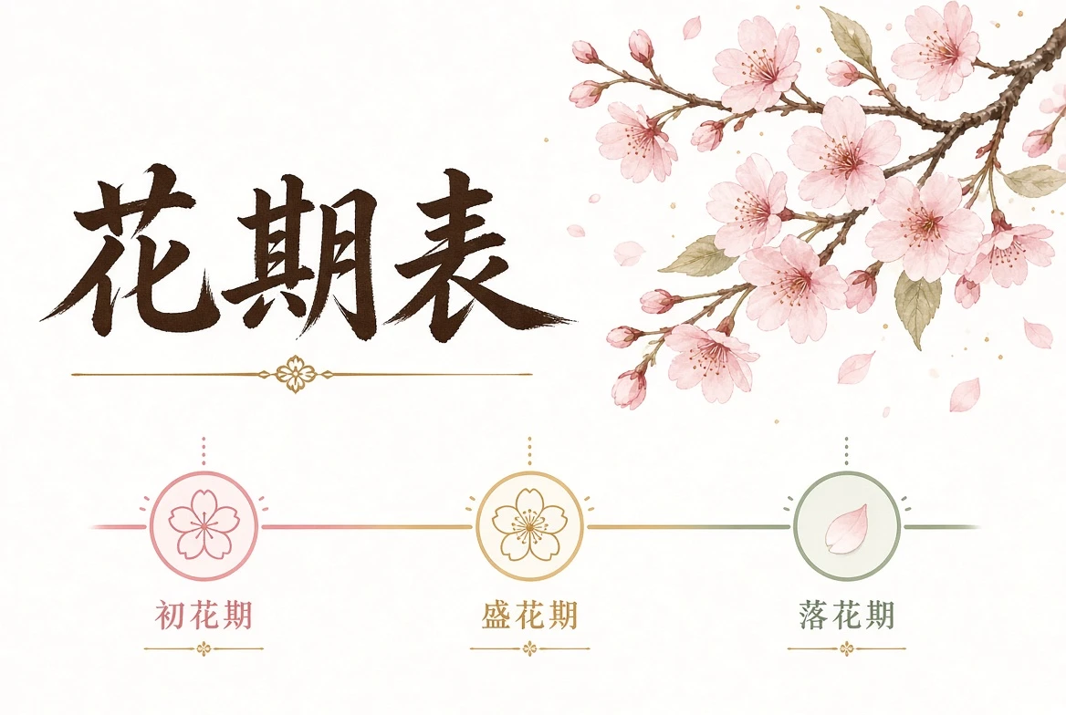 花期表进度视觉